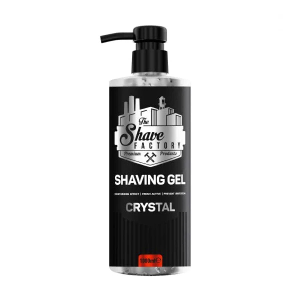 Гель для гоління The Shave Factory Shaving Gel Crystal, 1000 мл (1010400688)