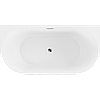 Біла овальна ванна Mexen Oval 150 см, фото 5