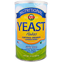 Дрожжи хлопьями несладкие Yeast Flakes KAL 624 г UQ, код: 7586566