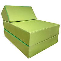 Безкаркасне крісло матрац Преміум TIA-SPORT, цвет 334 - Світло-зелений, размер 210-80-15 см