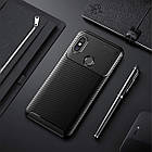 Чохол Carbon Case Xiaomi Mi A2 Lite Чорний, фото 2
