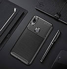 Чохол Carbon Case Xiaomi Mi Play Чорний, фото 2
