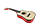Дитяча дерев'яна шестиструнна гітара 52 см з медіатором M1370, фото 3