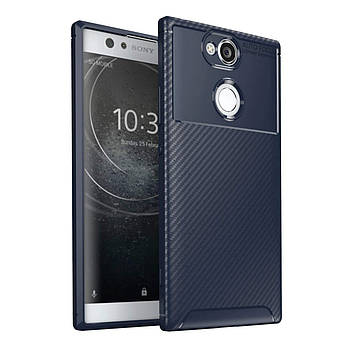 Чохол Carbon Case Sony Xperia XA2 Синій