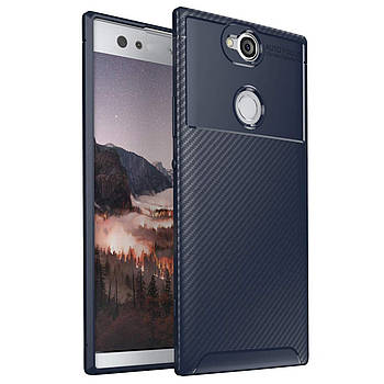 Чохол Carbon Case Sony Xperia XA2 Plus Синій