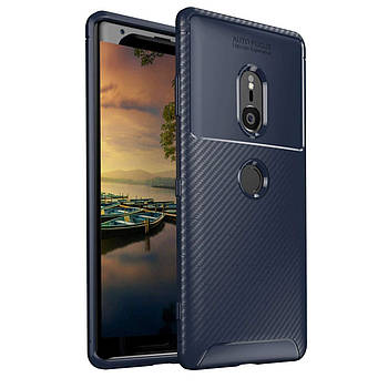 Чохол Carbon Case Sony Xperia XZ3 Синій