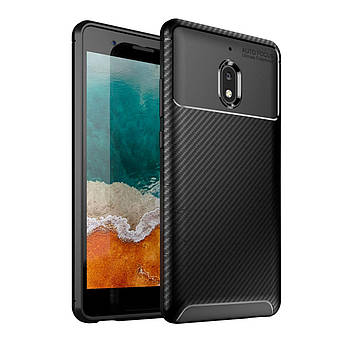 Чохол Carbon Case Nokia 2.1 Чорний