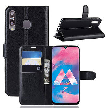 Чохол-книжка Litchie Wallet для Samsung M305 Galaxy M30 / A40s Чорний