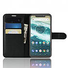 Чохол-книжка Litchie Wallet для Motorola One / P30 Play Black, фото 6