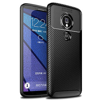 Чохол Carbon Case Motorola G6 Play / E5 Чорний