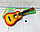 Дитяча дерев'яна шестиструнна гітара 52 см з медіатором M1370, фото 6