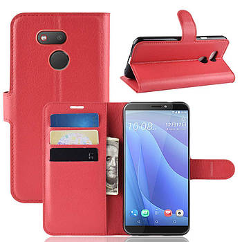 Чохол-книжка Litchie Wallet для HTC Desire 12s Red