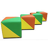 Комплект дитячих пуфів Мозаїка TIA-SPORT, фото 4