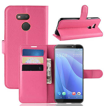 Чохол-книжка Litchie Wallet для HTC Desire 12s Rose