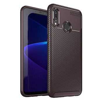 Чохол Carbon Case Huawei Nova 3 Коричневий