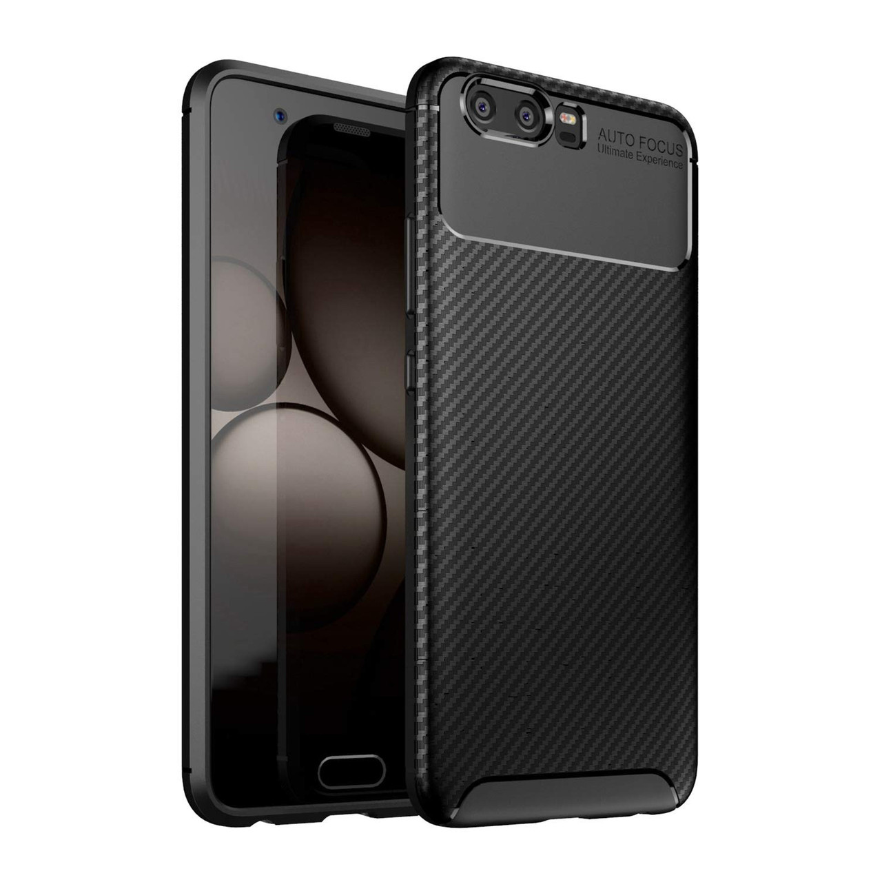 Чохол Carbon Case Huawei P10 Чорний