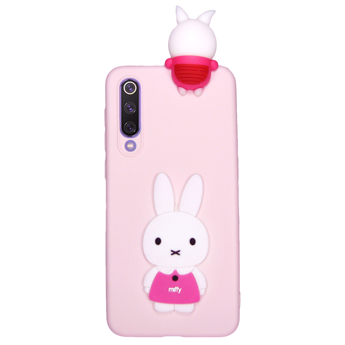 Чохол Cartoon 3D Case для Xiaomi Mi 9 SE Кролик