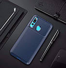 Чохол Carbon Case Huawei Y7 2019 / Y7 Prime 2019 Синій, фото 2