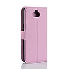 Чохол-книжка Litchie Wallet для Sony Xperia 10 Plus Світло-рожевий, фото 5