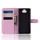 Чохол-книжка Litchie Wallet для Sony Xperia 10 Світло-рожевий, фото 2