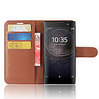 Чохол-книжка Litchie Wallet для Sony Xperia XA2 H4113 / H4133 Коричневий, фото 2