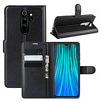 Чехол-книжка Litchie Wallet для Xiaomi Redmi Note 8 Pro Черный