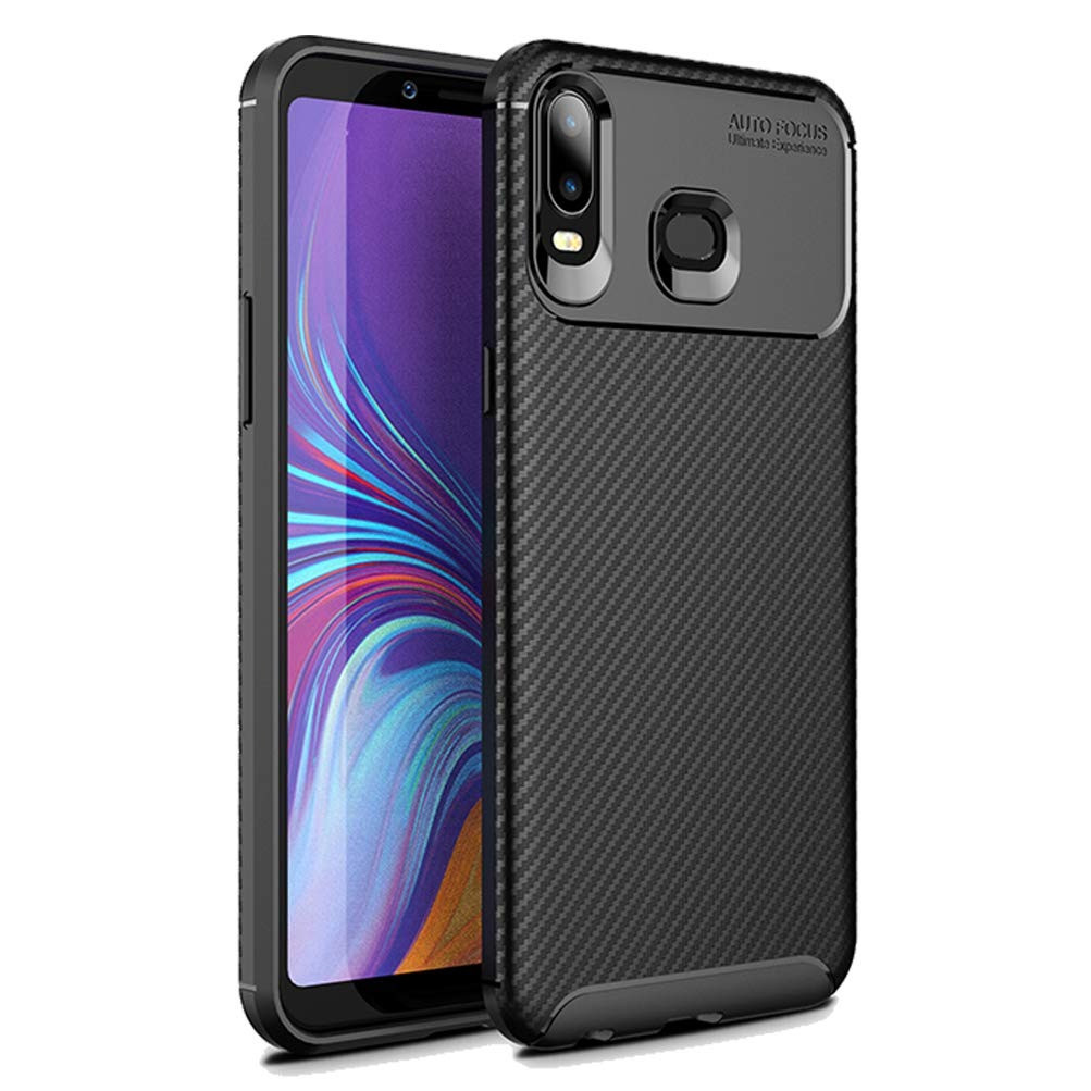 Чохол Carbon Case Samsung Galaxy A6s Чорний