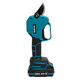 Акумуляторний секатор Makita DUP375 24 V, 5 AH, електросекатор Макіта для саду, фото 2