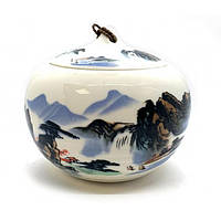 Баночка для чаю керамічна (11,5х11,5х10 см)