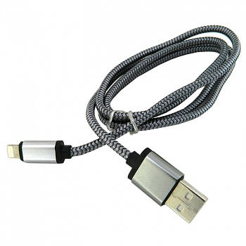 Дата кабель Lightning to USB Walker C510 Silver
