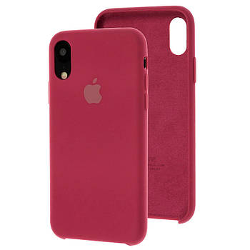 Чохол Silicone Case для Apple iPhone XR Rose Red