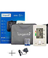 Тонометр LONGEVITA BP-102 з універсальною LUX манжетою 22-42см + адаптер 6V гарантія 5 років