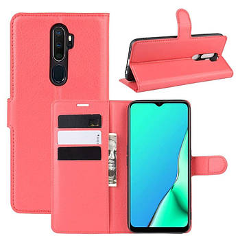 Чохол-книжка Litchie Wallet для Oppo A9 2020 / A5 2020 Red