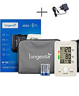 Тонометр LONGEVITA BP-102 з універсальною LUX манжетою 22-42см + адаптер 6V гарантія 5 років