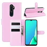 Чехол-книжка Litchie Wallet для Oppo A9 2020 / A5 2020 Pink