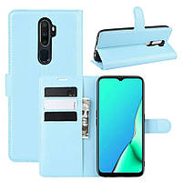 Чехол-книжка Litchie Wallet для Oppo A9 2020 / A5 2020 Blue