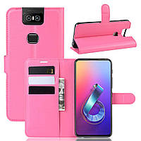 Чехол-книжка Litchie Wallet для Asus Zenfone 6 ZS630KL Rose