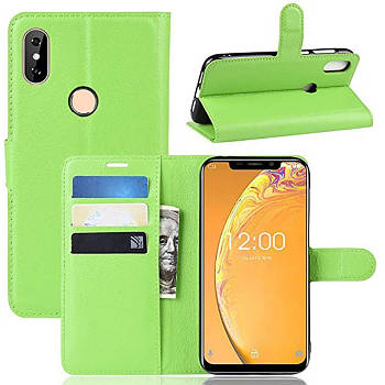 Чохол-книжка Litchie Wallet для Oukitel C13 Pro Green