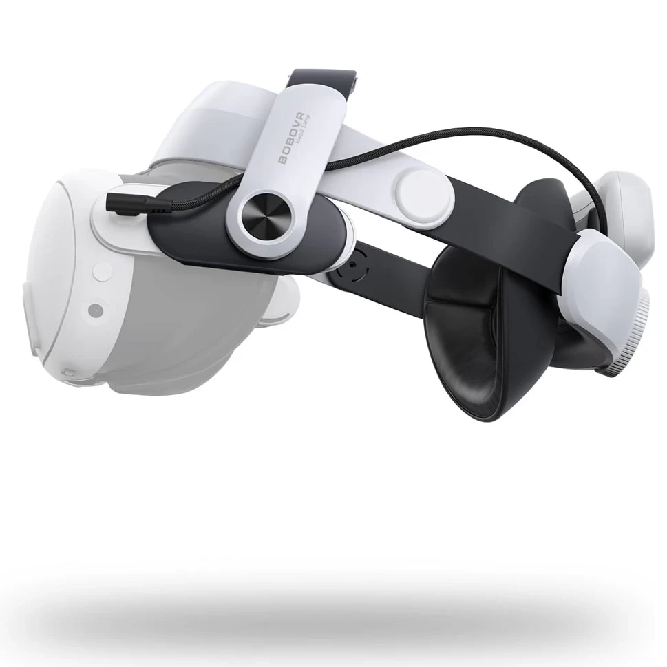 BoboVR M3 Pro кріплення для Meta Quest 3, 3S з зовнішнім акумулятором