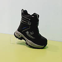 Дитячі зимові термочеревики для хлопчика, зимові черевики на липучках для хлопчика, зимові черевики на хлопчика