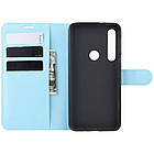 Чохол-книжка Litchie Wallet для Motorola One Macro / Moto G8 Play Blue, фото 4