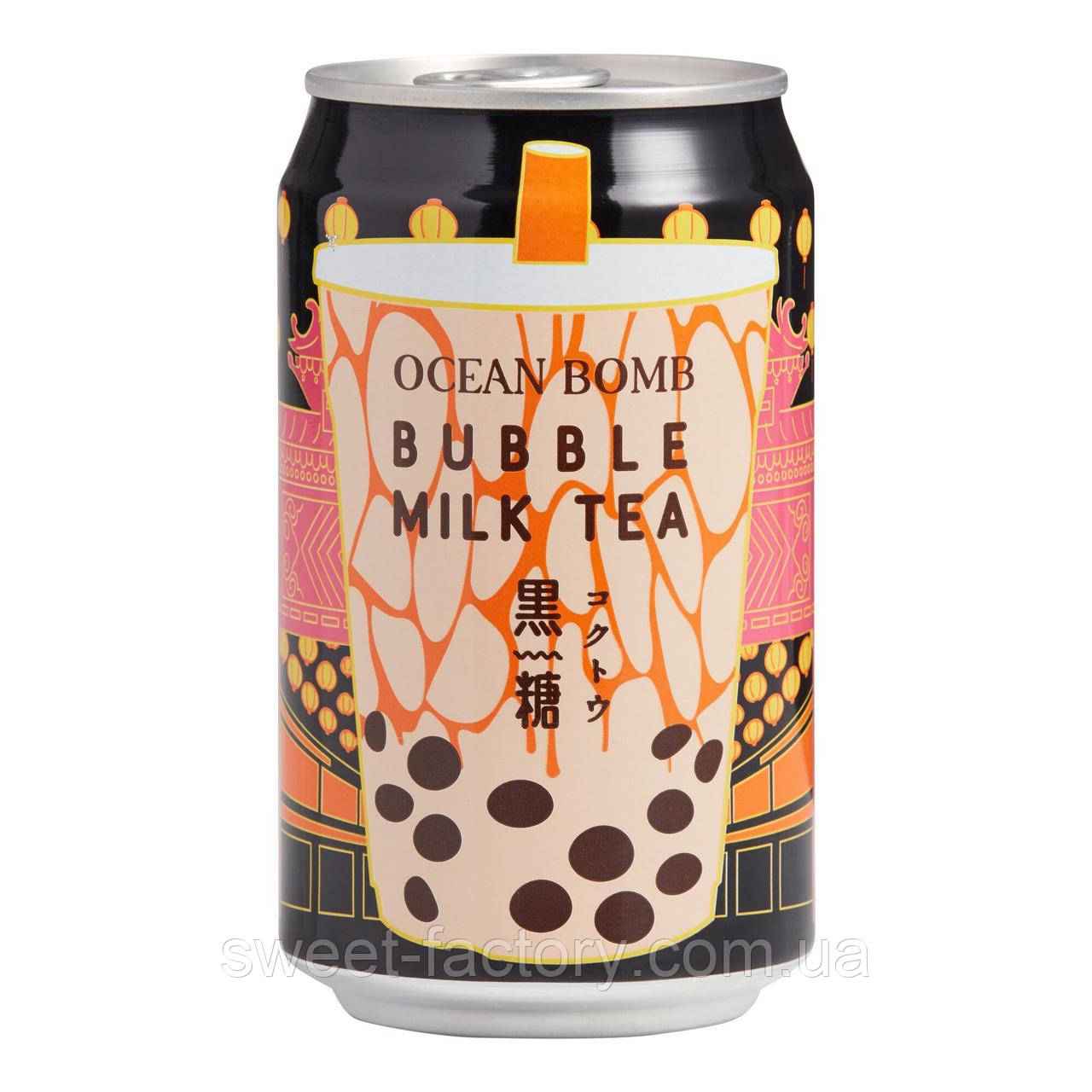 Ocean Bomb Bubble Milk Tea Brown Sugar 315ml, фото 1