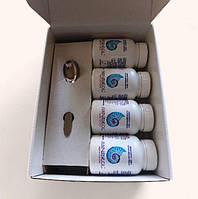 Мінерол - курс очищення організму від шлаків і токсинів, детоксикація, мінерали, набір 4 баночки по 100 г