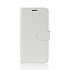 Чехол-книжка Litchie Wallet для Motorola Moto G7 Power White, фото 2