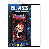 Защитное стекло Premium Glass 9D Side Glue для Oppo Find X2 Black