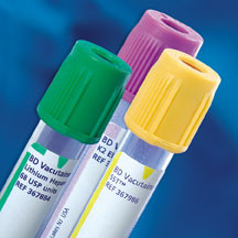 Вакуумні системи забору крові BD Vacutainer® (Becton Dickinson, USA)