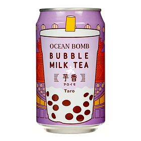 Ocean Bomb Bubble Milk Tea Taro 315ml