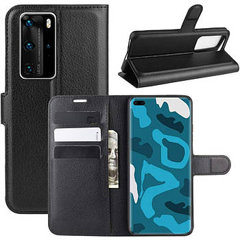 Чохол-книжка Litchie Wallet для Huawei P40 Pro Black