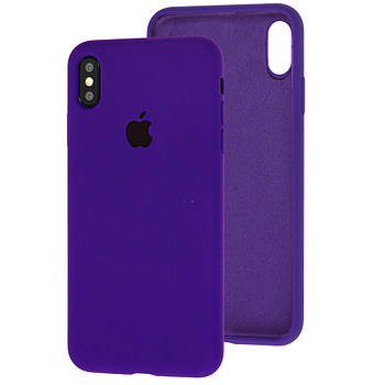 Чохол Silicone Case для Apple iPhone X / Xs Violet