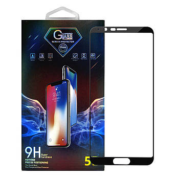 Захисне скло Premium Glass 5D Full Glue для Honor V10 / View 10 Black